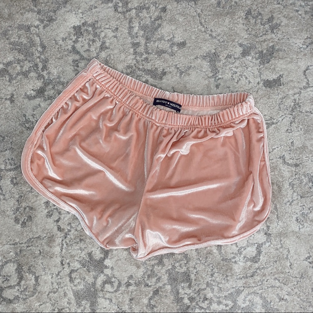 Brandy Melville Velvet Short
